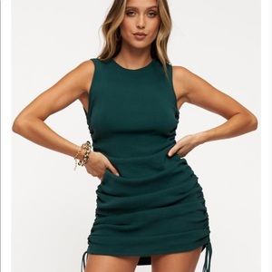 RARE military minds forest green dress